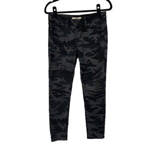 Levis 711 Skinny Black Gray Camouflaged Jeans‎